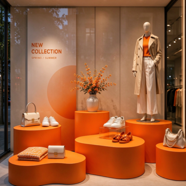 Retail Window Display Arrangement