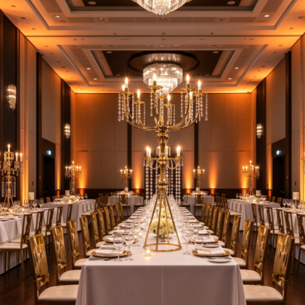Formal Dinner Venue Decoration