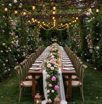 Garden Party Scene Arrangement