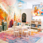 Children's Party Activity Space Setup