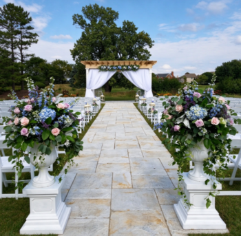 Outdoor Ceremony Space Decoration