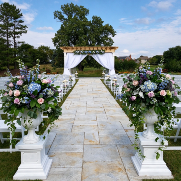 Outdoor Ceremony Space Decoration