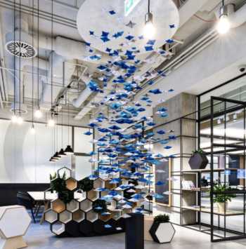 Decorative Art Installation Setup