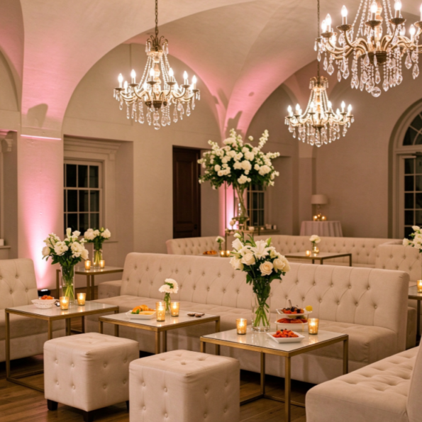 Private Celebration Lounge Styling