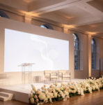 Corporate Event Space Arrangement